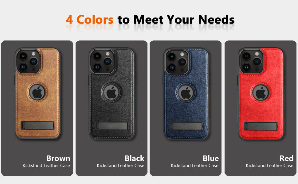 iPhone 14 pro max leather case