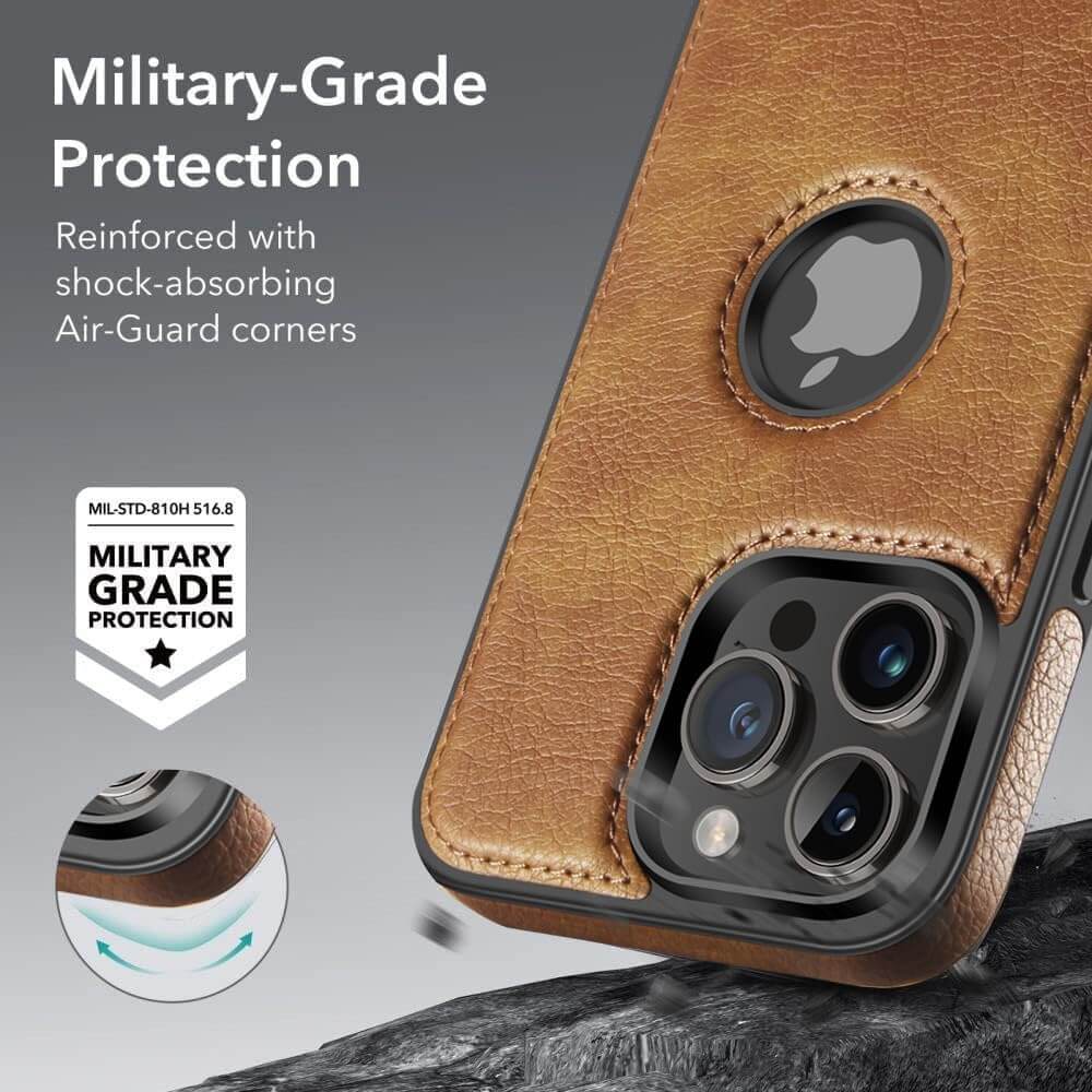 iPhone 14 pro max leather case